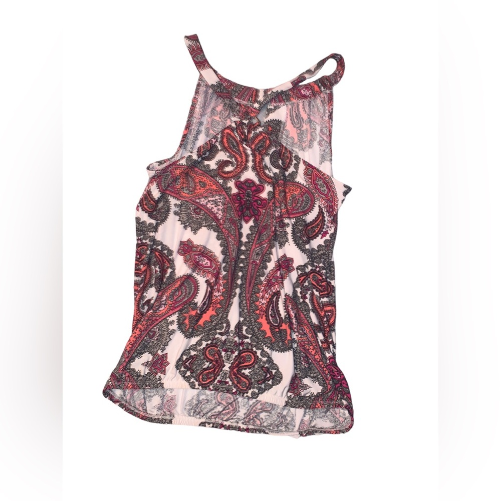 Paisley Print Halter Top by INC Medium - Picture 5 of 8